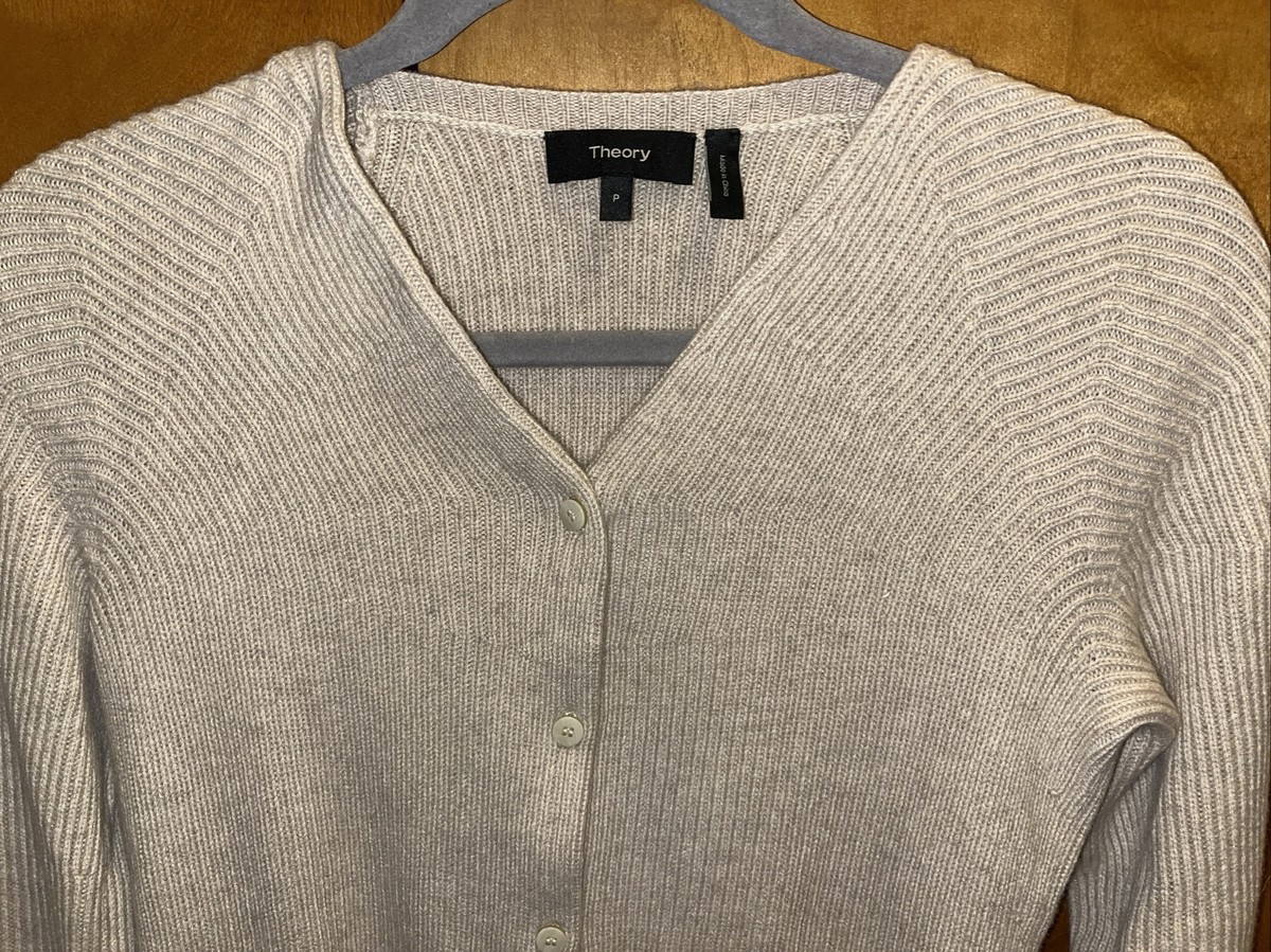 Theory Pure Cashmere Contoured KNITカシミヤ