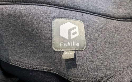 Fitville Half Zip Long Sleeve Top 2XL - Picture 3 of 3
