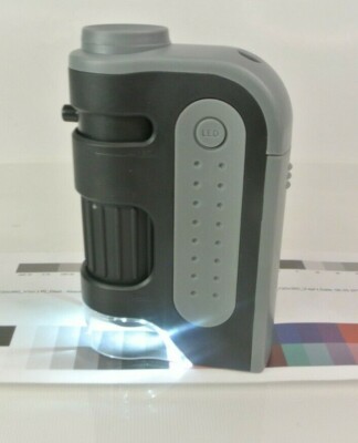Carson MM-300 MicroBrite Plus 60X - 120X LED Lighted Pocket Microscope Magnifier
