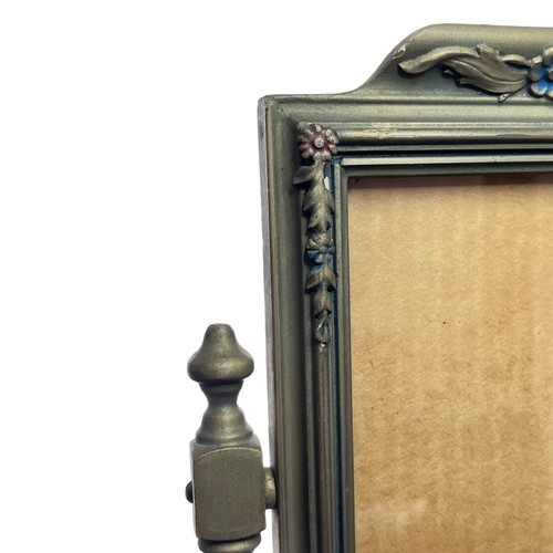 Vintage Art Deco Desk Tabletop Swing Tilt Wood Frame Made in 1920s-1930s - Picture 12 of 17