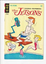 Jetsons 22  Gold Key 1965 Hanna-Barbera CARTOON Comic W/TOUCHE TURTLE/ BLAST OFF