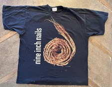 Nine Inch Nails 1994 Further Down The Spiral Vintage T-Shirt Size XL RARE