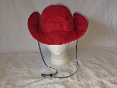 Outdoor Research Halo Sombrero Unisex Hat Size M Style 82185 Red/Gray