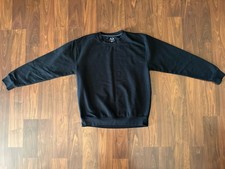 Fruit Of The Loom Men  s EverSoft Fleece Crew Neck Sweatshirt SZ L Black Ink NWOT