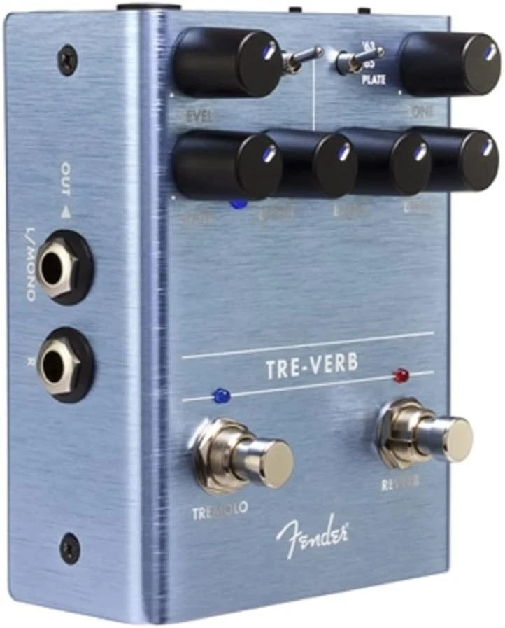 Fender Tre-Verb Digital Reverb Tremolo Guitar Effects Pedal New - Image 3 of 4