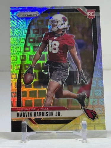 Marvin Harrison Jr. 2024 Panini Prizm Silver Pandora /400 #375 Rookie RC  A264