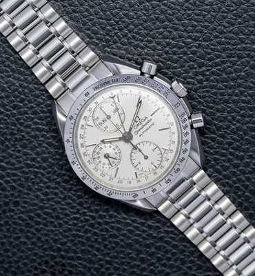 Omega Speedmaster Day Date 3521.30 Silver Dial 1993 - 2 Jahre Garantie