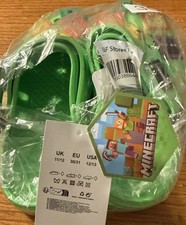 Kids Minecraft Crocs Size 12/13