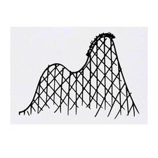 'Rollercoaster' Temporary Tattoos / Transfers TO00033682 