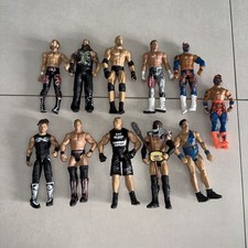 Lot Of 11 Wrestling Figures