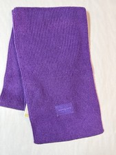 MICHAEL KORS rib knit women's winter scarf in Iris / Purple