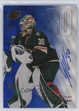 2024-25 SPx Rookies Blue Auto 58/99 Jesper Wallstedt #128 Auto 0bn4