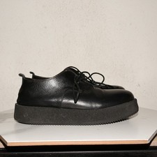 Marsell Leather Derby Black Men 40