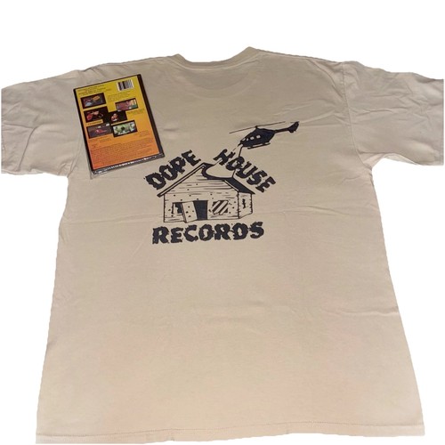 Vintage “Dope House Records” Tee (Size L) & DVD (SEALED) Combo! RARE