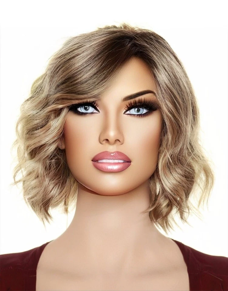 January | Jon Renau Wigs | Lace Front Monofilament | Shaded Mocha 24BT18S8 - Image 2 of 4