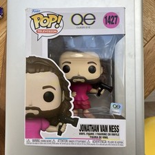 JONATHAN VAN NESS POP FUNKO FIGURE NETFLIX QUEER EYE TV SHOW JSA COA