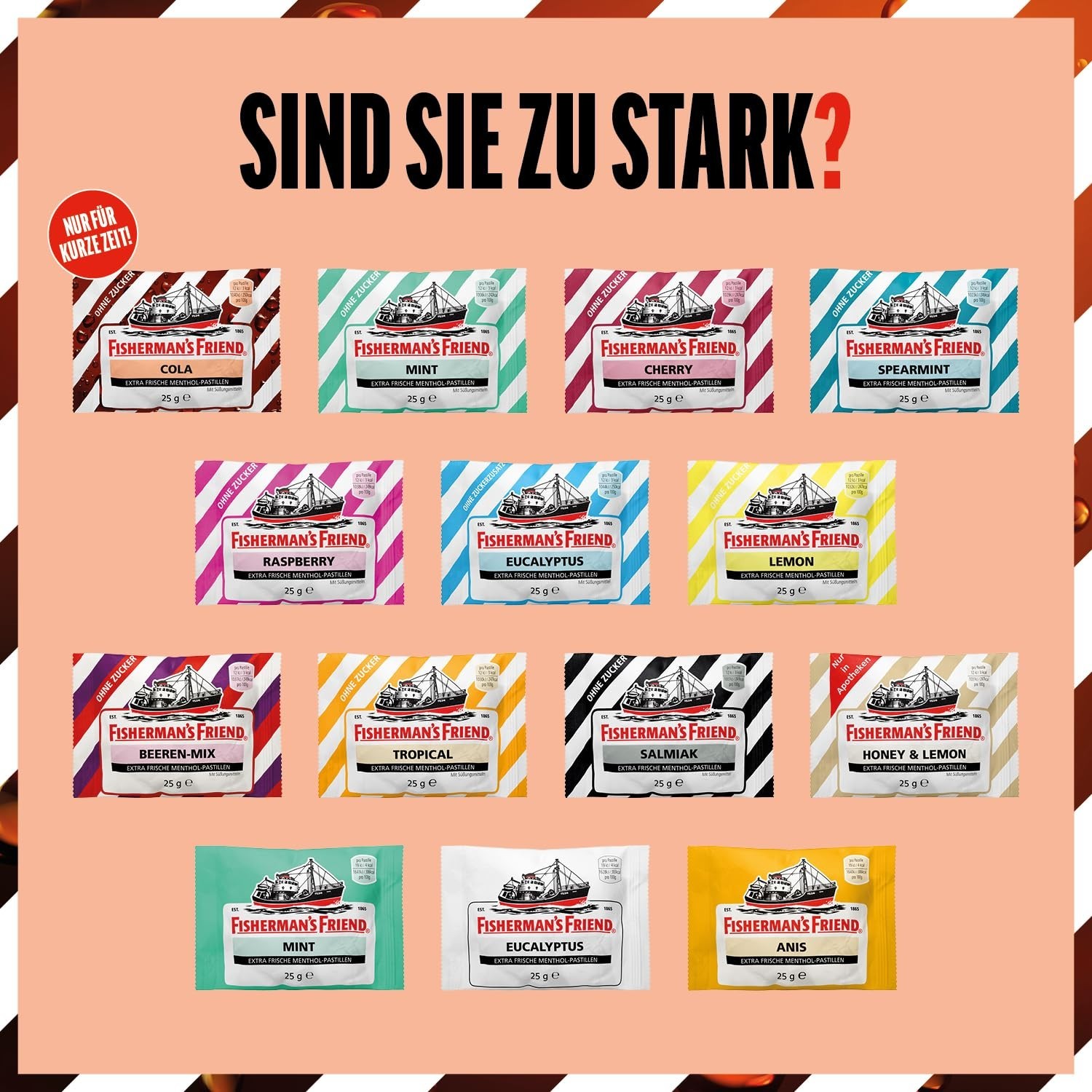 Throat Soothing Mint Lozenges - 25G x 24