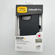 OtterBox Defender for MagSafe With Holster for iPhone 17, Black Case