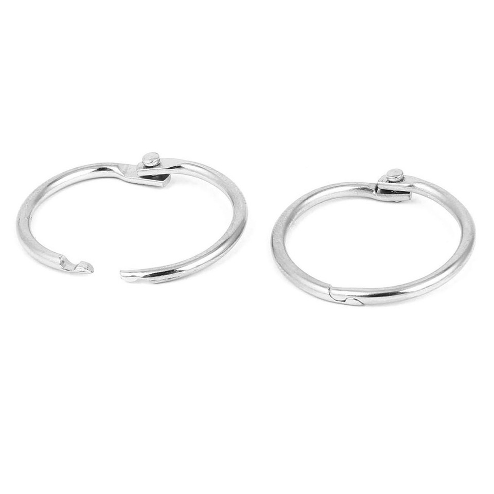 Office Folder Document Binding Loose Leaf Rings Hook 30mm 1.2