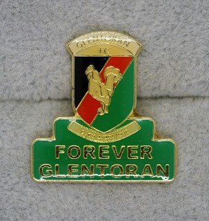 Glentoran F.C. pin badge