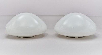 Paar originale Decken - Wandleuchte Lampen Wagenfeld Lindner 50er Jahre 25cm