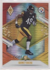 2021 Panini Phoenix Rookie Fire Burst Quincy Roche #176 07rd