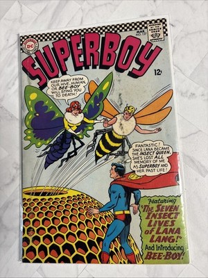 Superboy #127 (DC 1966) 1st App Of Insect Queen & Bee Boy