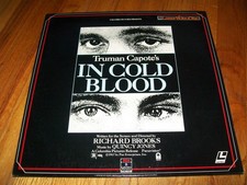 IN COLD BLOOD 2-Laserdisc LD SET EXCELLENT CONDITION RARE ROBERT BLAKE STARS 