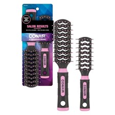 Conair Salon Results Prof Vent Hair Brush, 2 Ct