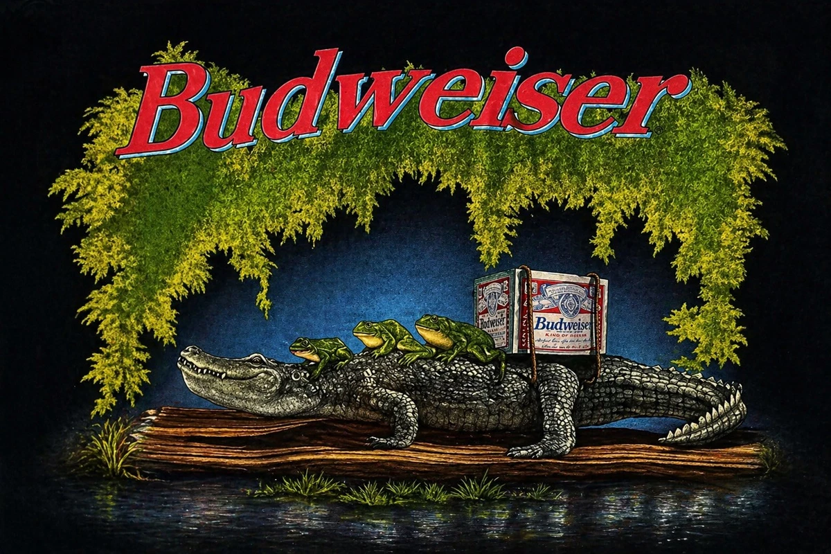 絵画　バドワイザー Budweiser Poster In Collectible Beer Posters & Prints for sale | eBay
