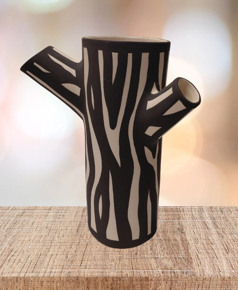 Jarrón tronco árbol diseñado por Richard Woods para HW incorrecto para decoración artística de heno Dinamarca Foto 3 de 4