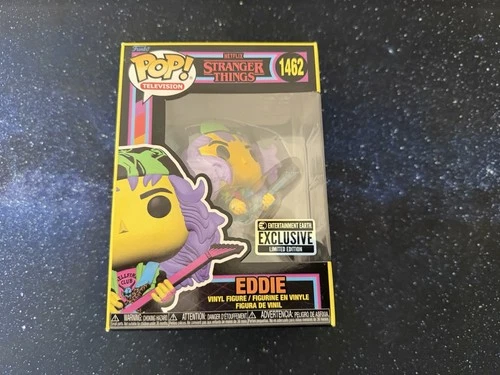Funko Pop! Television Stranger Things Eddie EE Exclusive #1462 Vinyl Figure