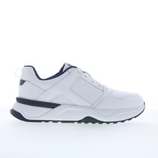Rockport ProWalker Norris Mens White Wide Lifestyle Sneakers Shoes