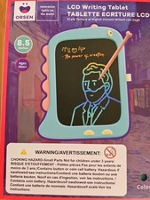 LCD Writing Tablet 8.5" For Ages 36 Months New Sealed In Box