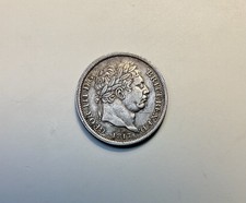 Silver 1811 King George III Shilling Coin