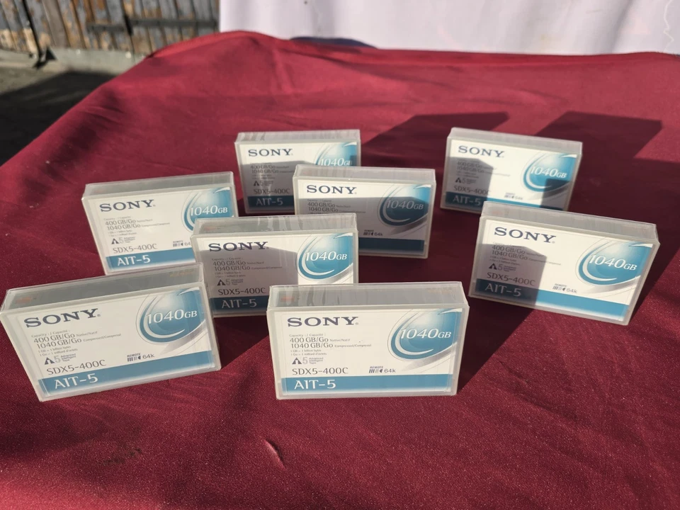 1x Sony SDX5-400C, AIT-5 Tape Datenkassette WORM 400GB 1040GB, NEU, 1x STÜCK  - Bild 2 von 4