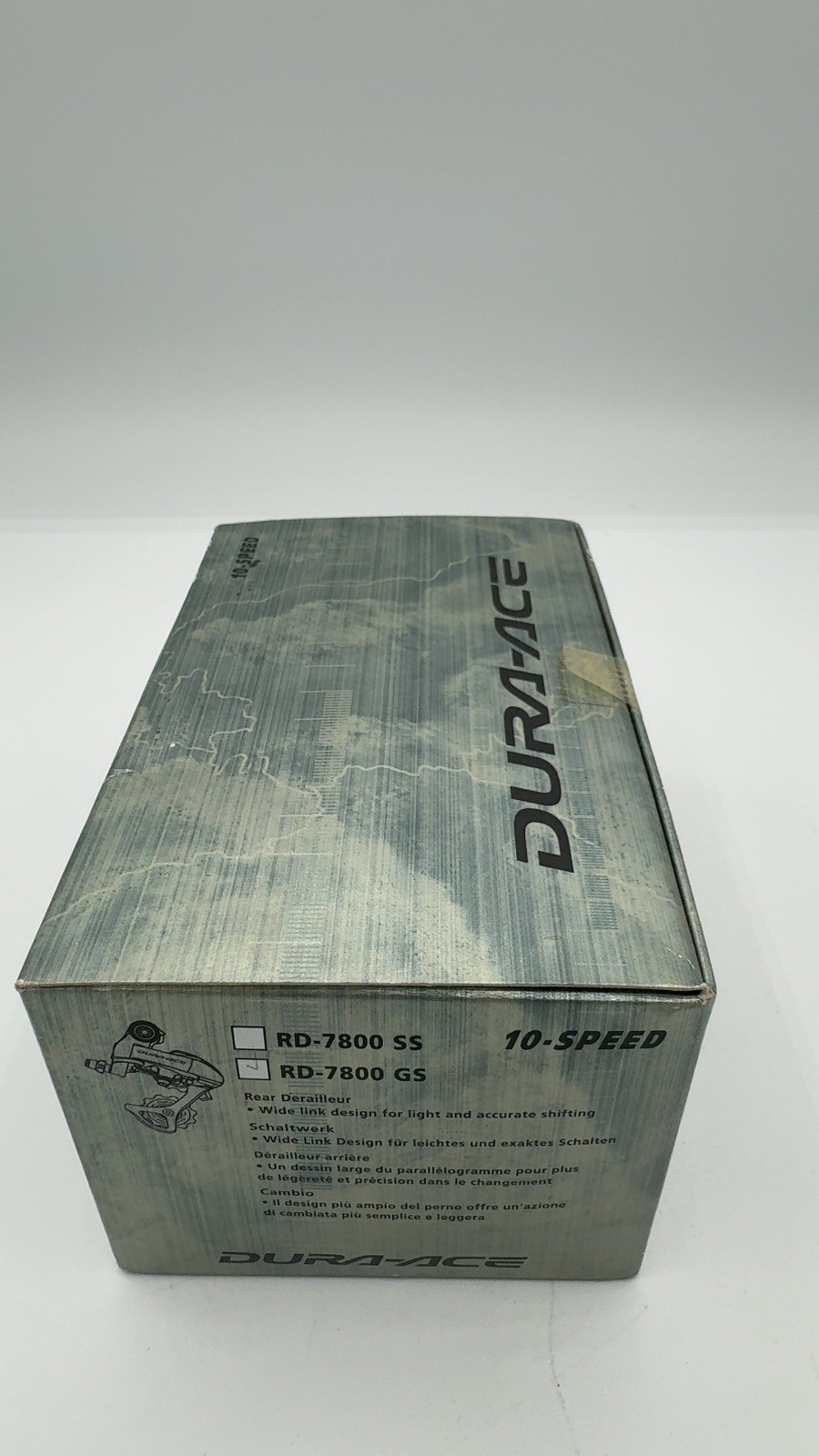 Deragliatore posteriore Shimano Dura-Ace RD-7800-GS 10 velocità gabbia media nuovo con scatola foto 2