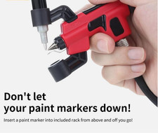 DSPIAE PT-AB Set aerografo senza lavaggio per modellismo pittura modellista hobby fai da te strumento