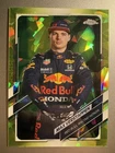 Max Verstappen 2021 Topps Chrome SAPPHIRE F1 #3 CHARTREUSE REFRACTOR #25/199!