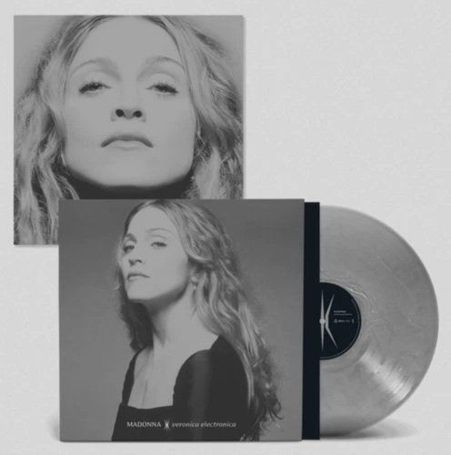 MADONNA - USA Veronica Electronica Silver Vinyl LP + Ltd Print. New And Sealed