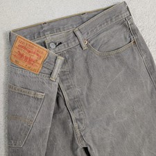 LEVI'S 501 Jeans 40WX30L Straight Leg Button Fly 100 Cotton Mens Denim Vintage