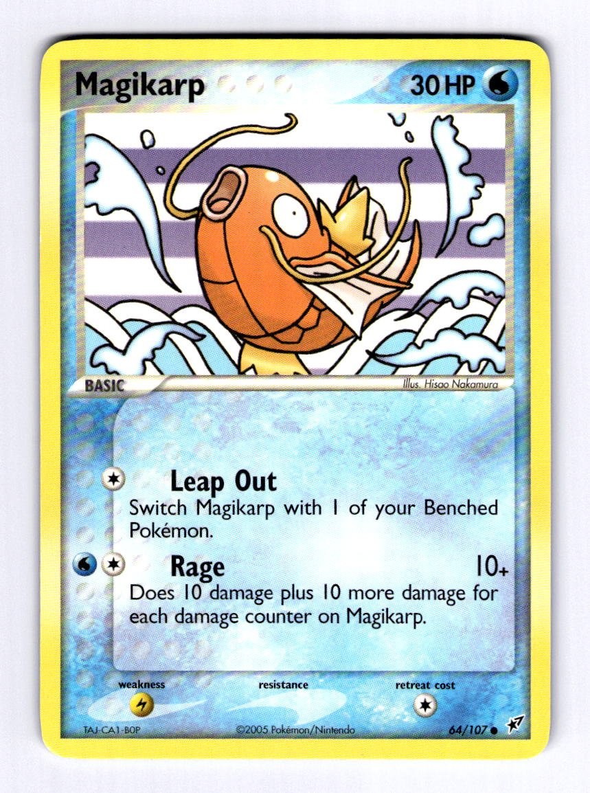 Magikarp Deoxys #64 (2005) Common NM Pokemon