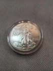 2015 $1 American Silver Eagle, 1 oz, .999 BU in Capsule
