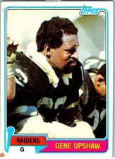 1981 Topps - Gene Upshaw #219