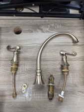 KOHLER K-16109-4-BV Revival Kitchen Sink Faucet, Vibrant Brushed Bronze, X spray