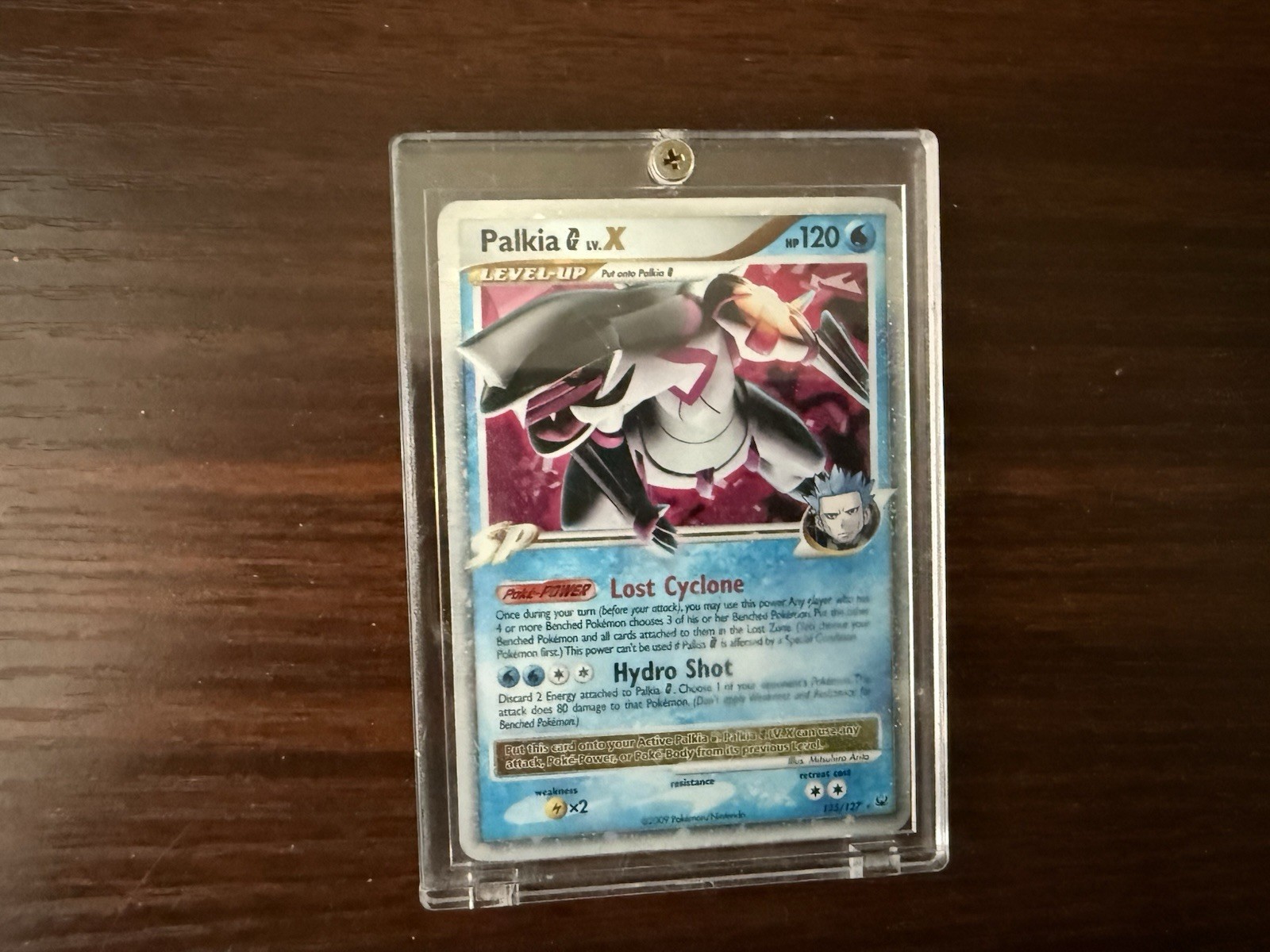 Pokémon Palkia G LV.X Ultra Rare TCG Card 125/127