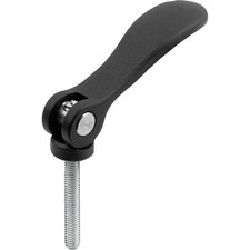 KIPP K0005.25011A4X40 Cam Handle,3/8"-16,Cast Aluminum 20WX62