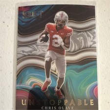 Panini 2022 Select Draft Picks Unstoppable Chris Olave #US-CO Ohio State