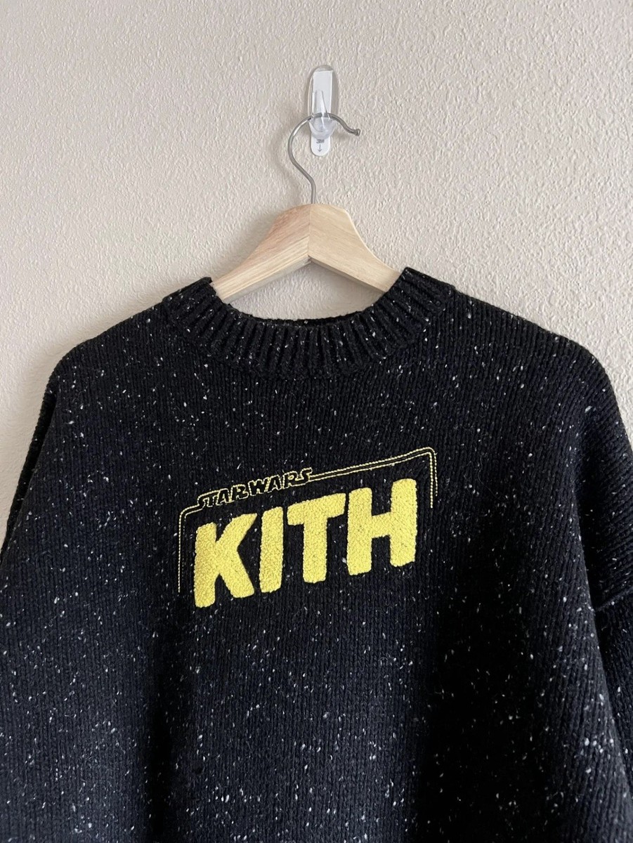 Kith x STAR WARS Galaxy Crewneck Sweater | eBay