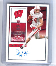 2016 Panini Contenders Draft Derek Watt College Ticket Auto RC #310